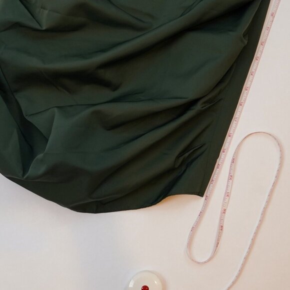 Amanda Uprichard Laconia Mini Dress in Cypress Green - L - EUC - Picture 9 of 9